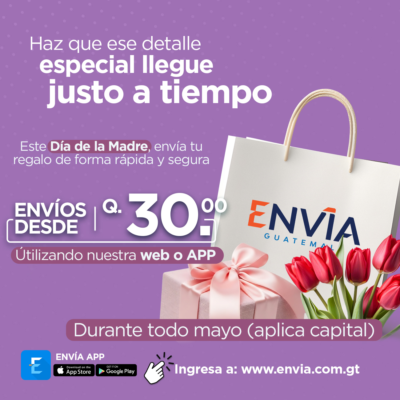 Envíos desde Q.30